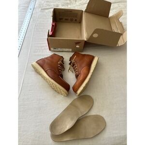 Red Wing Lace Up Boots 27.5Cm Cml Leather 00875 3 J5B41 Size 9D